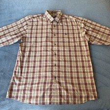 Knights Sportswear Men's Long Sleeve Button Down Multicolor Plaid Shirt 1XLT