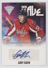 2011-12 Panini Titanium New Wave Signatures Cody Eakin #5 Auto 9oa