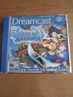 Skies of Arcadia Sega Dreamcast - Originalverpackung, Getestet, Vollständig
