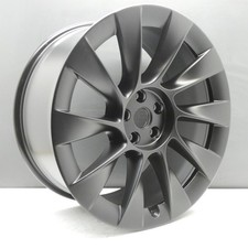 TESLA MODEL Y 20" ALLOY WHEEL RIM INDUCTION GREY 9.5J ET45 OEM 1188223-00-B X1
