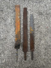 3 Vintage Sheffield Engineers Metal Files J Peace & Sons Bedford Job Lot