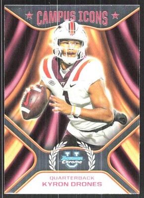 2024 Bowman University Chrome #CI-19 Kyron Drones Campus Icons