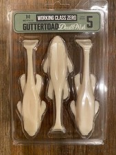 Working Class Zero GutterToad Death Wish 5 in. BONE WHITE 3 pack NEW in Package