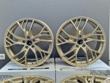 19 Zoll BMW Felgen SX Wheels SX4 8,5Jx19 ET44 5x112 champagner