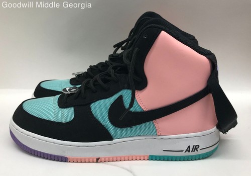 Pink Multi Nike Have A Great Day AF1 Sneakers Sz 10.5 - Picture 3 of 7
