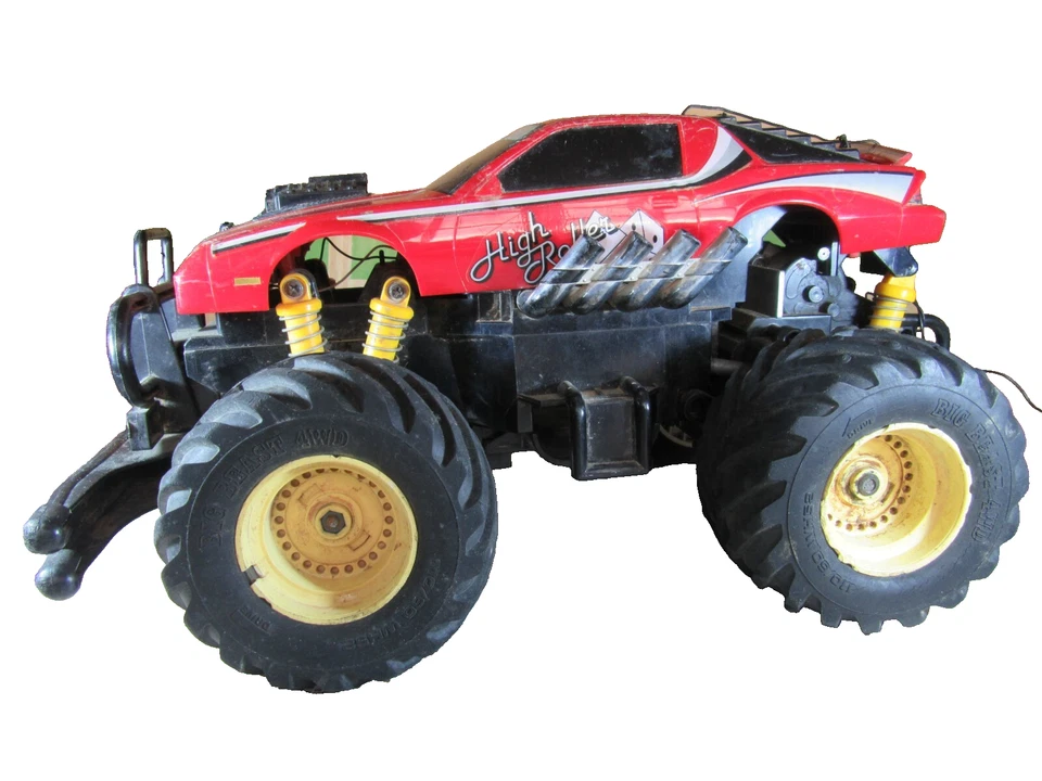Voiture RC Nikko 1/16 Chevrolet Camaro High Roller Monster Truck Non Testé A317 - Photo 1/4