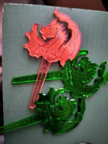 Decpac Cupcake/ Cake Toppers Dragons 121 Count Unused - Picture 5 of 8