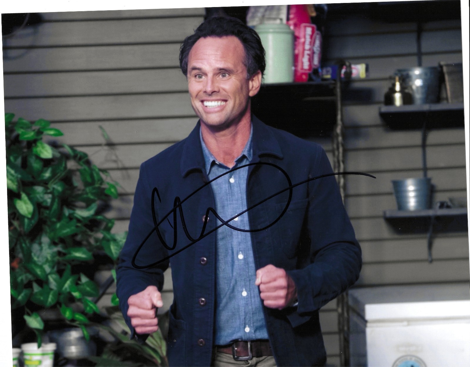 WALTON GOGGINS signed "IN PERSON" 8x10 w. UACC COA ..  Fallout : The Ghoul