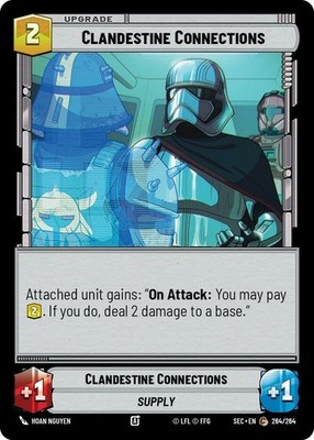 x3 Clandestine Connections C Star Wars Secrets of Power M/NM
