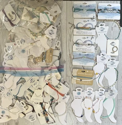NWT Viva Life Large Jewelry Lot Bracelets Anklets Beach Boho Wholesale Resale - Image 1 of 4