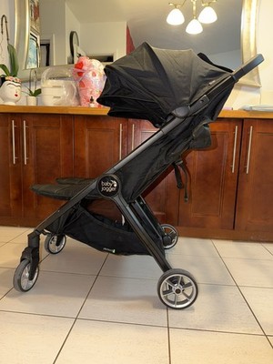 Baby Jogger City Tour 2 Double Stroller Black USED