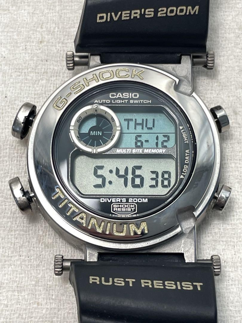 G-Shock Frogman DW-9900 Titanium Men's Watch, Good Condition