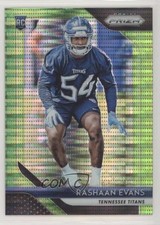 2018 Panini Prizm Rookie Neon Green Pulsar Prizm Rashaan Evans #251 1p5