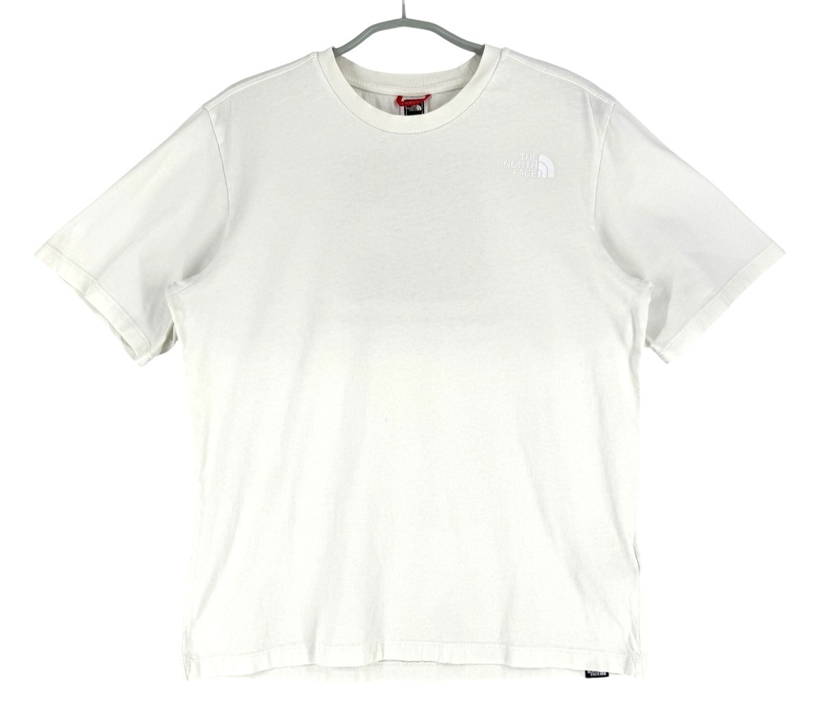 The North Face Mujer Casual Manga Corta Cuello Redondo Camiseta Blanca Talla M