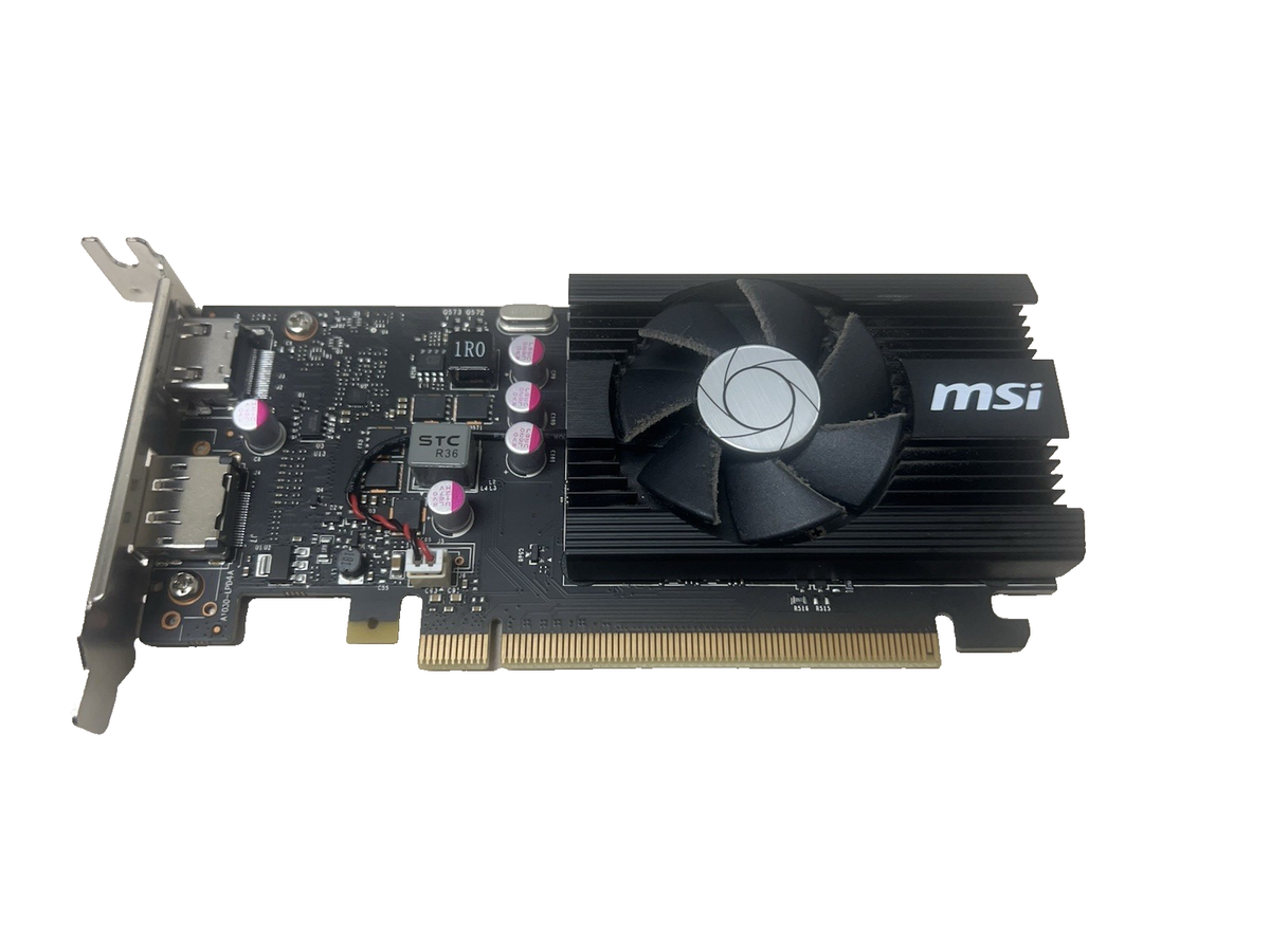 2gb Core Quad Gt 1030 MSI NVIDIA GeForce GT 1030 2GD4 LP OC