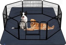 Super Absorbent Non-Slip Washable Pee Pads for Dogs 72"x72" Puppy Playpen Pads