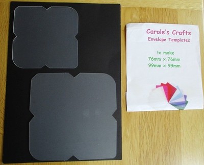 Paar Kunststoff Umschlag Vorlagen Machen Sie Ihre eigenen Umschläge Maker Carole's Crafts