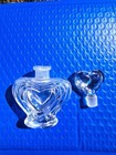 Layered Heart Shape Gorham Crystal Perfume Bottle — photo 2