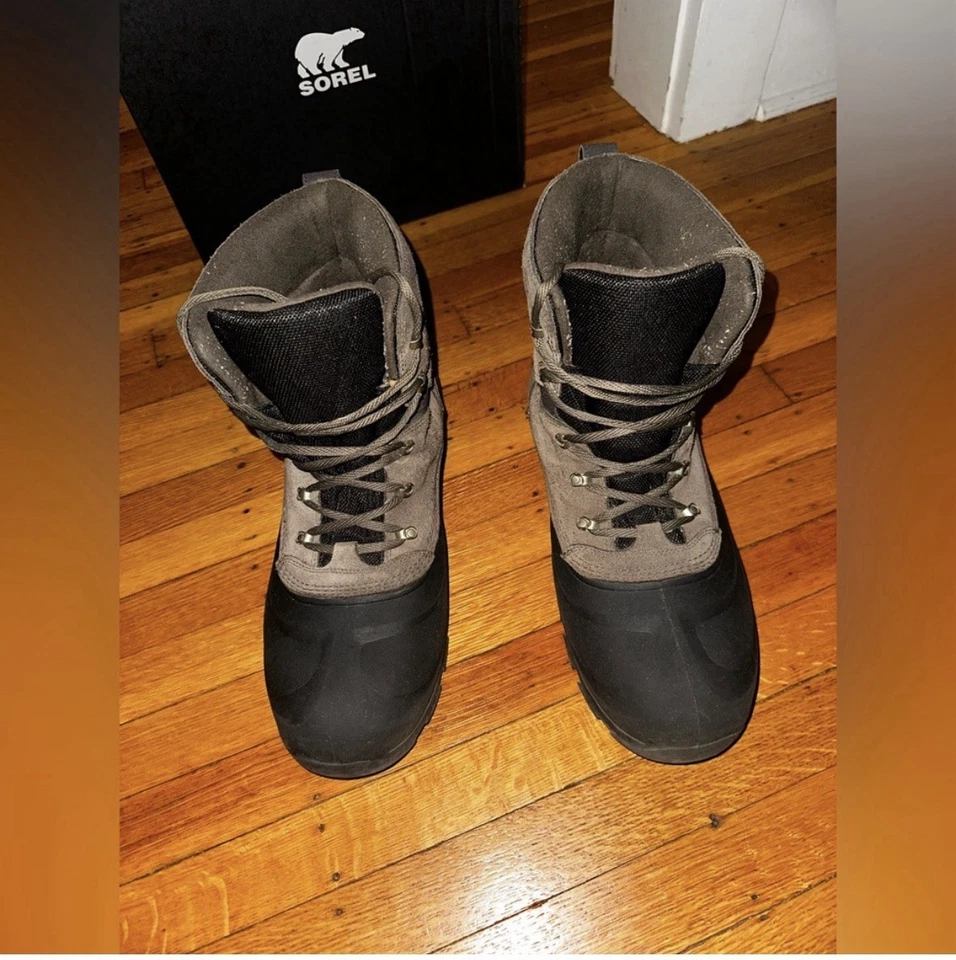 男式 Sorel 雪地靴 15 码 — 第 2/4 张图片