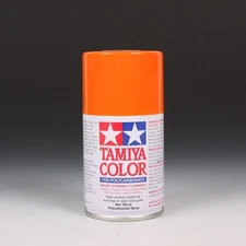 Tamiya PS-62 Pure Orange Poly-carbonate Spray Paint 86062