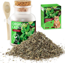 Natural Catnip for Cats,1.05 Oz Cat Premium Organic Catnip,Safe & Non-Addicti...