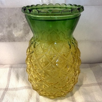 Pineapple Tiki Glass 20 oz Hawaiian Luau Tropical Cocktail Party Glass
