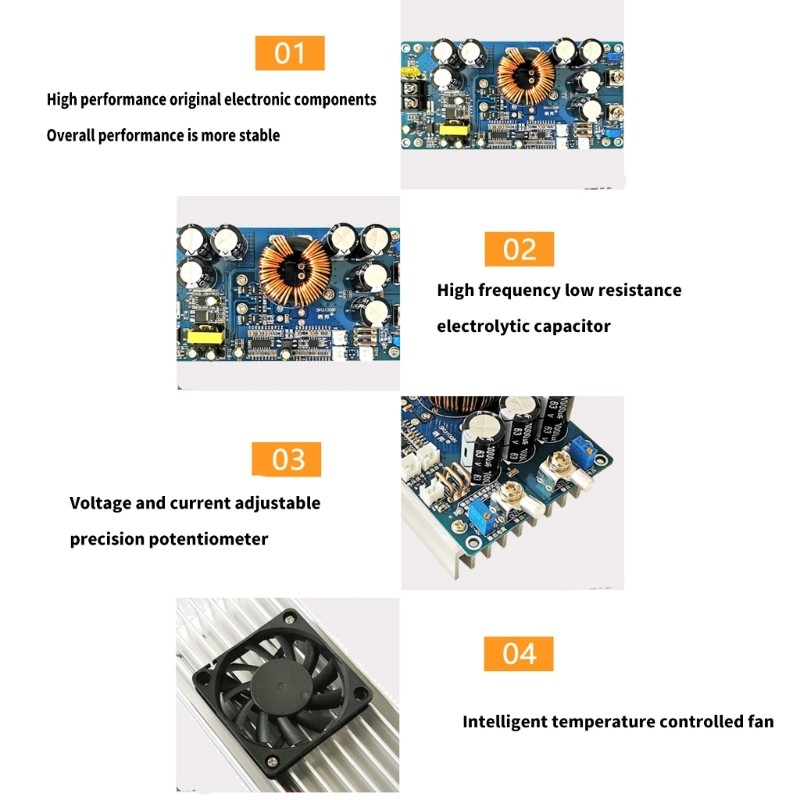 High Power Voltage Regulator Board Converters Solar Stabilizers