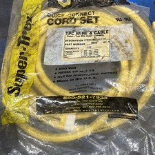   SUPER TREX 89512 TPC WIRE  CABLE CORDSET 90  Female 5P 12  , New,FreeShip    