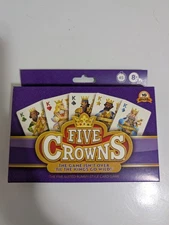 Five Crowns 5-Suited Rummy-Style Card Game ~ 10 Best Game Awards ~ 116 Cards