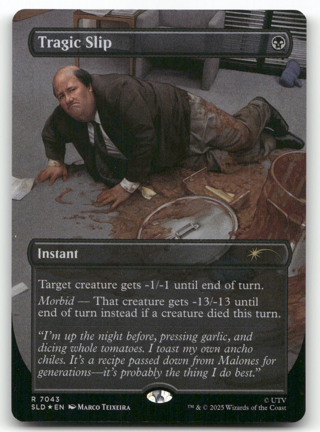 Tragic Slip #7043 (Foil) (NM) Secret Lair Drop SLD Magic MTG