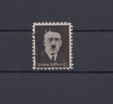 DEUTSCHES REICH VIGNETTE  HITLER UNSERE HOFFNUNG