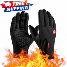 Thermal Windproof Waterproof Winter Gloves Touch Screen Warm Mittens Men Women