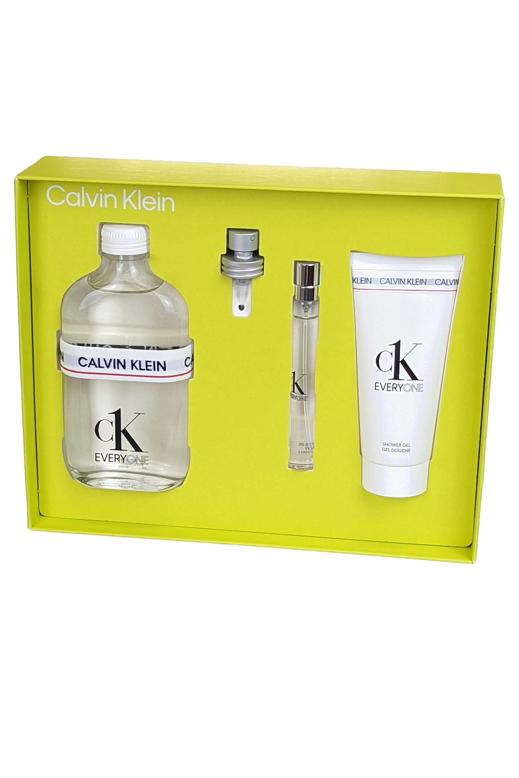 Calvin Klein Everyone EDTS 200ml + 10ml Gel 100ml Womens Fragrance Citrus Scent