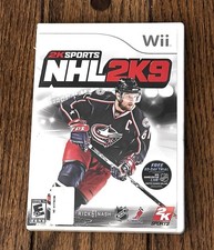 NHL 2K9 Nintendo Wii Game Tested Working Complete Hockey 2K Sports