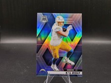 2025 Panini Mosaic Football Will Dissly Silver Mosaic Prizm #114 Chargers