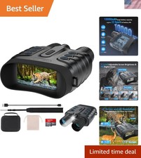 Professional 4K Night Vision Goggles with Infrared and 64GB Card Included