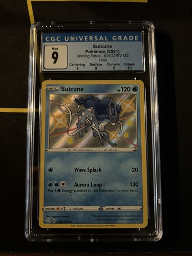 Suicune graded CGC 9 for sale on eBay