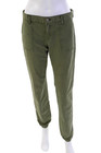 Textile Elizabeth and James Womens High Rise Jogger Oliver Pants Green Size 26 — photo 1
