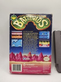 Battletoads (Nintendo Entertainment System, 1991) CIB Como Nuevo Raro Retro Manual NES