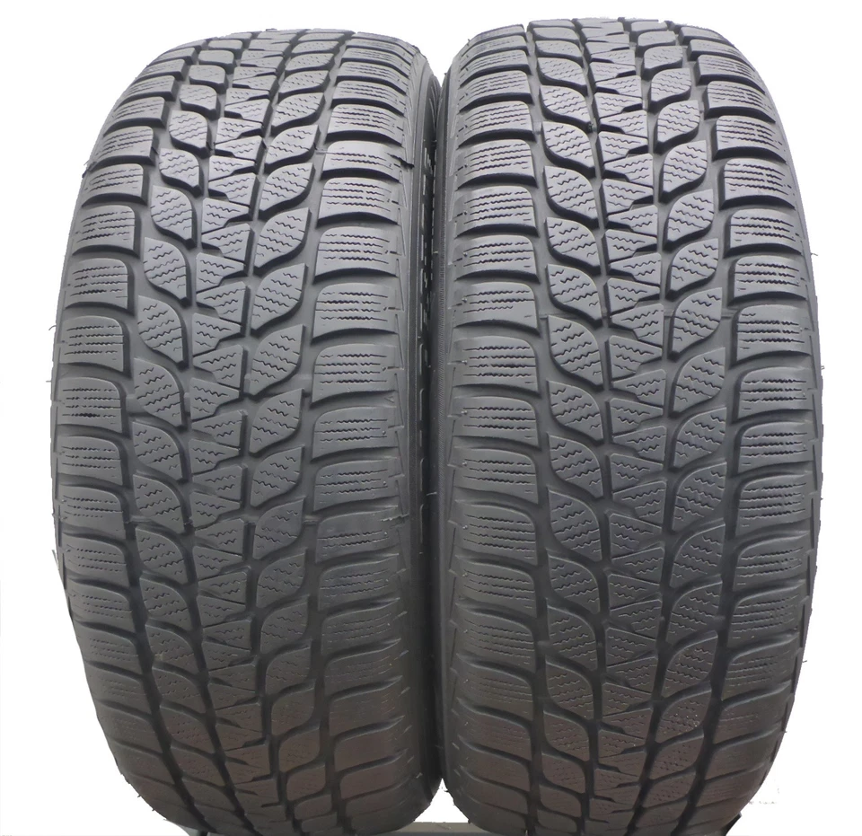 4 x Bridgestone 185/55 R16 87T Blizzak LM-25 Winterreifen 2015-18 7mm - Bild 4 von 4