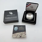 2019-P $1 Apollo 11 50th Anniversary 0.999 Commemorative Silver Round w/OGP COA