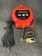 KSTRONG Brute 90' Galvanized Steel Cable SRL with Swivel Snap Hook UFS310090*