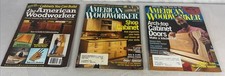 Mixed Lot of 64 Woodworking Magazines