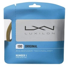 Luxilon Original Tennis String - Set, Amber 1.30mm