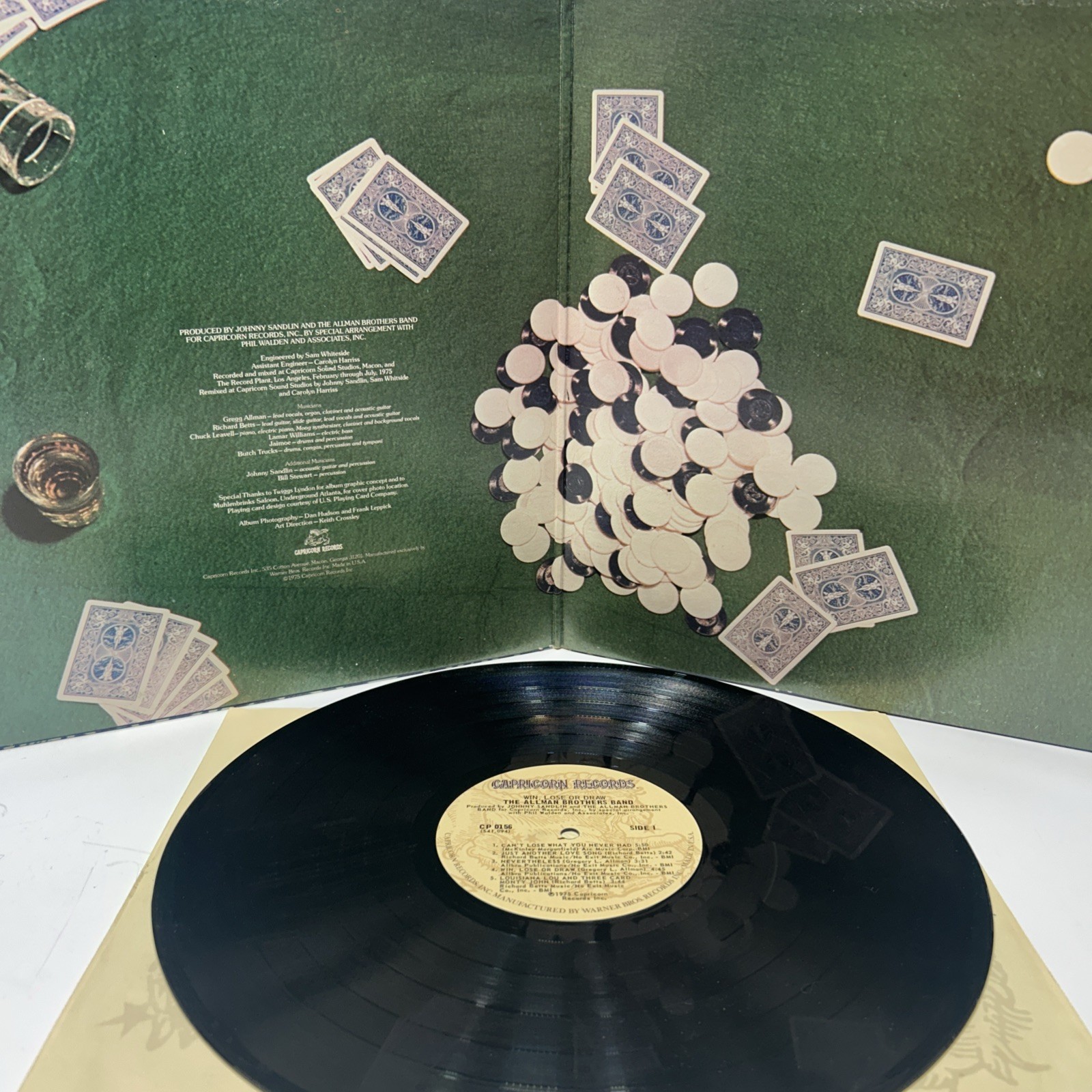 The Allman Brothers Band Win, Lose Or Draw Vinyl 1975 Nice Copy NM | eBay