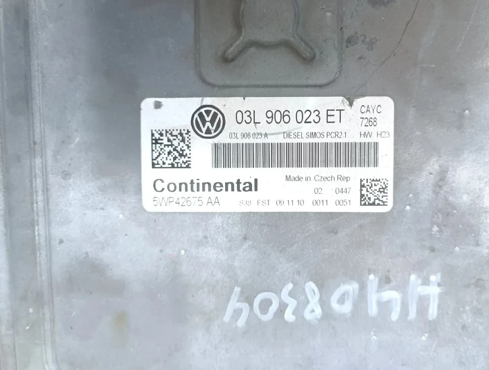 Centralina motore 03L906023ET VW Touran 1.6 TDi CAYC - Immagine 3 di 3