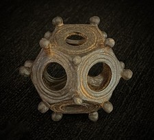 Roman Dodecahedron Replica, Actual Size