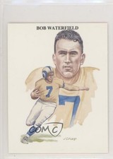 1989 All Time Great Quarterbacks Bob Waterfield #3 HOF z6d