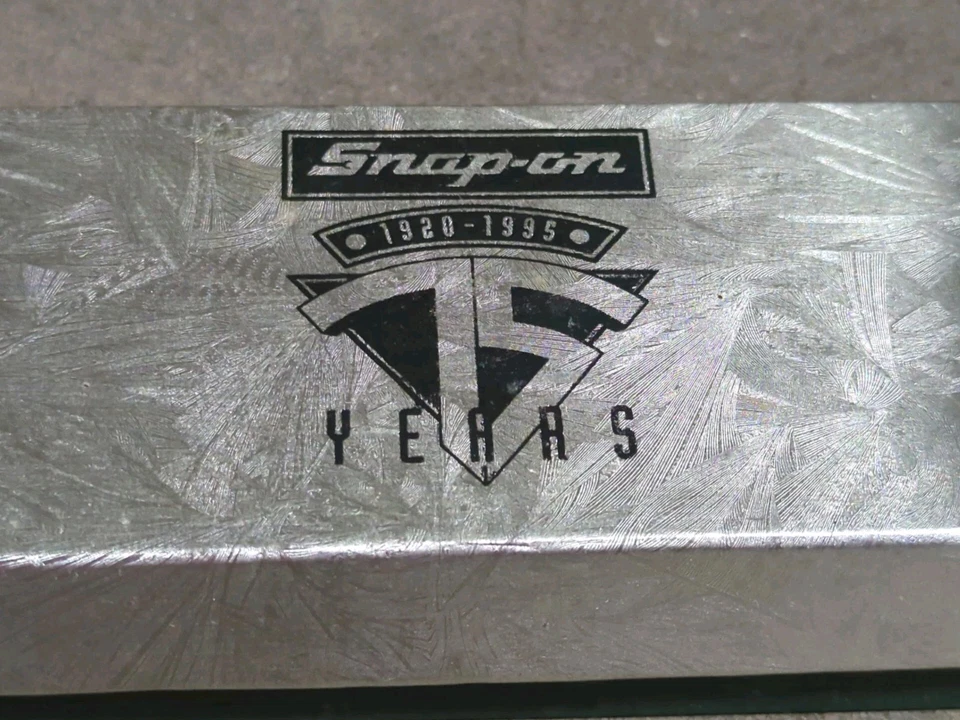 RARE Snap-On Tools 75th Anniversary Ratcheting Screwdriver NIB SSDMR4BANV - Image 2 of 4