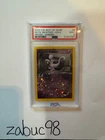 2003 POKEMON BEST OF GAME PROMO WINNER #8 ROCKET'S MEWTWO-REVERSE FOIL PSA 9